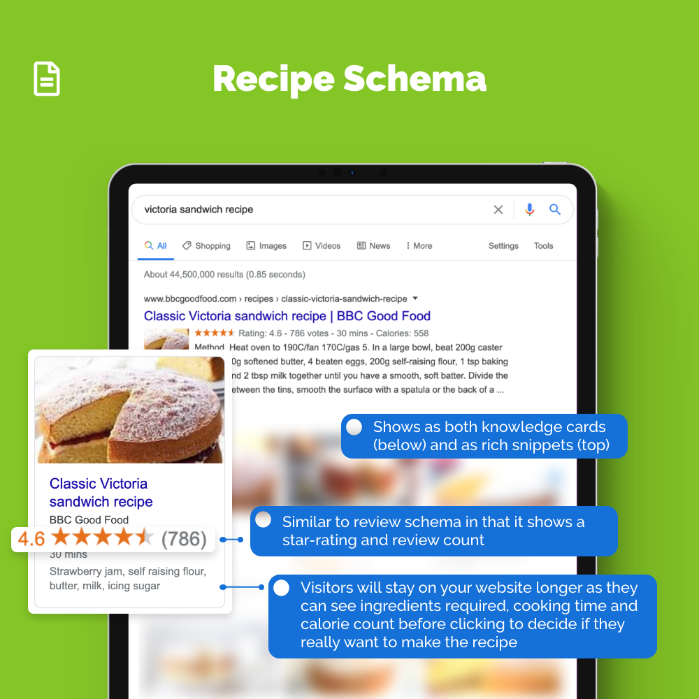 Recipe Schema Image